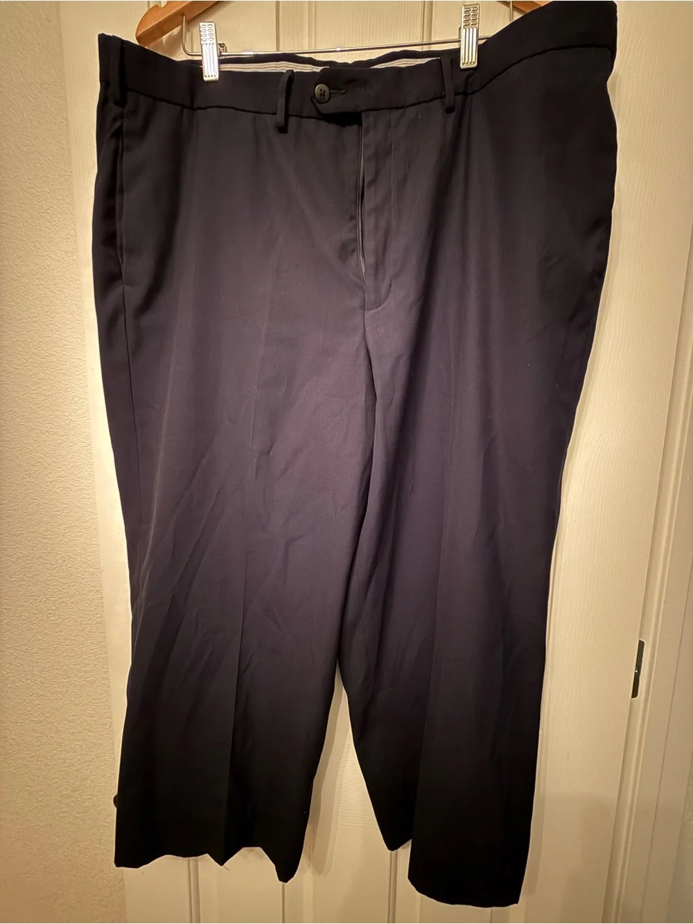 Men's Dark Navy Dress Pants